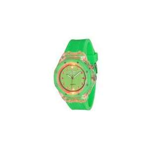 LIGHTS Flashing green Silicone Watch changes colorsNEW