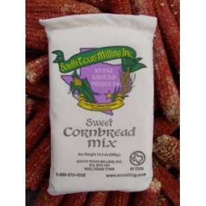 South Texas Milling Sweet Cornbread Mix   13.4 oz Cloth Bag:  