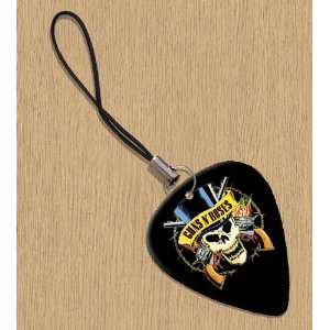  Guns n Roses (Hat) Premium Guitar Pick Phone Charm 