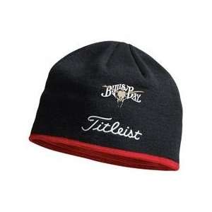  Titleist Custom Logo Winter Hat   Black: Sports & Outdoors