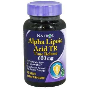   Alpha Lipoic Acid Time Release (600mg) 45 tabs: Health & Personal Care