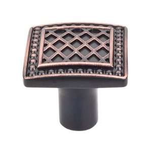  Top Knobs TK174TB Trevi Square 1 1/4 Square Knob   Tuscan 