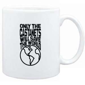  Mug White  Only the Castanets will save the world 