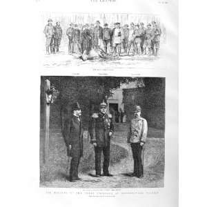  1884 GERMAN RUSSIAN AUSTRIAN EMPERORS POLAND CZAR GIERS 