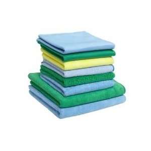  Cloth, Microfiber, Cleaning, 12x12in, Blue Health 