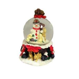  Snowman Musical Christmas Snow Globe In Gift Box Case Pack 