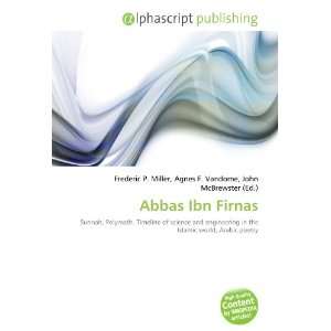  Abbas Ibn Firnas (9786133973268) Books