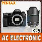 Pentax DSLR K5 K 5 Camera +18 135mm WR Lens Kit+Bundled