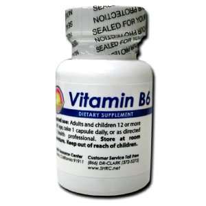  Vitamin B6, 230mg, 100 capsules