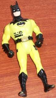 1990 KENNER DC Comics 4 3/4 BATMAN Yellow & Black  