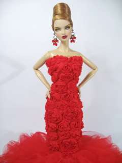 Candi Silkstone Barbie Fashion Royalty Designer Dress  