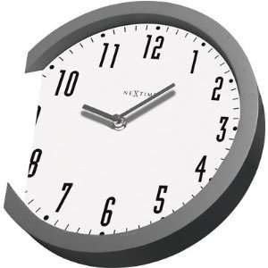 NYcitylimit Design Crazy Modern Tick Tock Wall Clock with Tilted 