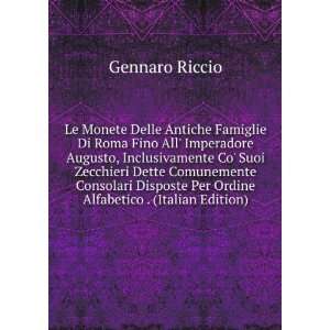  Per Ordine Alfabetico . (Italian Edition) Gennaro Riccio Books