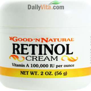 GNN Retinol Cream Vitamin A 100,000 IU / Ounce 2 oz  