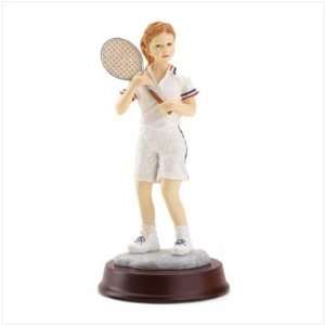  Tennis Girl Figurine: Home & Kitchen