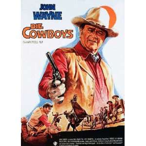  The Cowboys (1972) 27 x 40 Movie Poster German Style A 