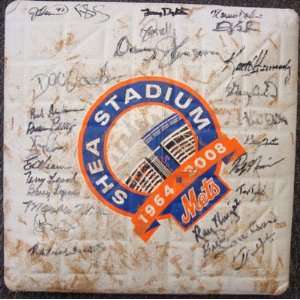 1986 New York Mets Championship Multi Signed Autographed 