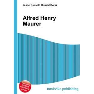  Alfred Henry Maurer Ronald Cohn Jesse Russell Books
