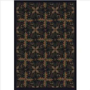  Joy Carpets 1516x 01 Tahoe© Black Rug Size: 109 x 132 