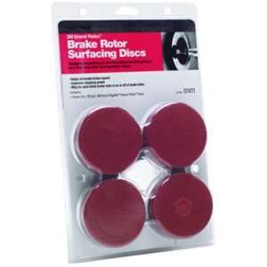  3M 3 Roloc Brake Rotor Surfacing Discs   12 Pack 