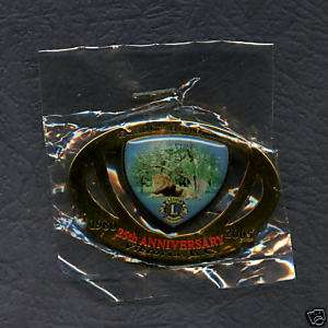 2005 Gordon Head Lions 25th Anniversary Metal Pin New  