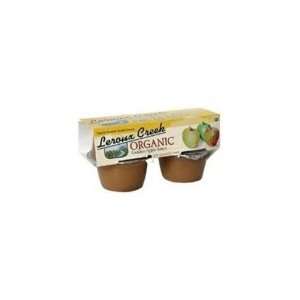 Leroux Org Golden Apple Sauce Cups ( 6x4/4 OZ)  Grocery 