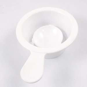  Amico Short Handle Eggwhite Yolk Separating White Plastic 