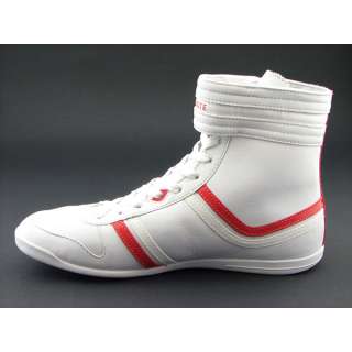 LACOSTE Greta Mid White Sneakers Shoes Mens Size 12  