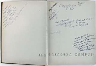 JACKIE ROBINSON SIGNED 4 TIMES PASADENA JR. COLLEGE 1938 YEARBOOK JSA 