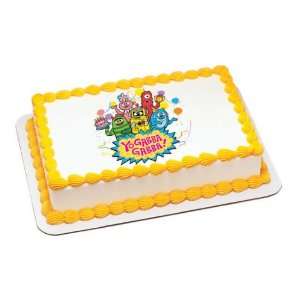  Yo Gabba Gabba Party Time! Personalized Edible Cake Image 