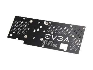    EVGA GeForce GTX 680 Backplate Model M021 00 000008
