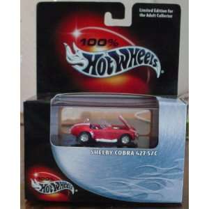  Hot Wheels 100% 1967 Shelby Cobra 427 S/C #32 2002 Toys & Games