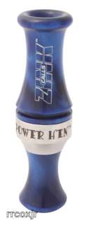 ZINK CALLS PH 1 DUCK CALL+CASE+BAND+DVD+REED BLUE SWIRL 810280018240 