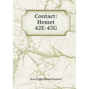  Contact Hemet 42E 43G Ryan Flight School Students Books