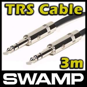 3m Premium 1/4 TRS Balanced or Stereo Cable  
