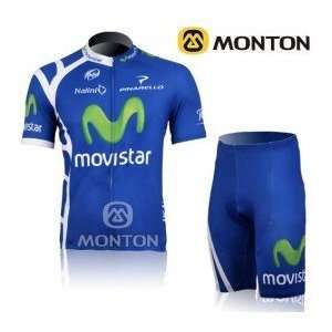 2011 tour de france new movistar team cycling jersey+shorts size s 