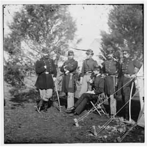  Officers of 1st New York Light Artillery