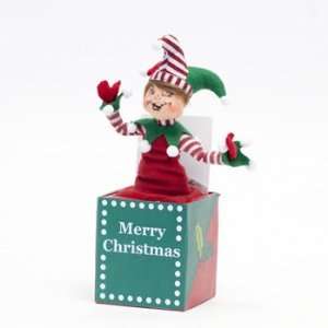  Annalee 9 Elf in a Box Figurine