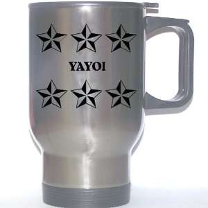  Personal Name Gift   YAYOI Stainless Steel Mug (black 
