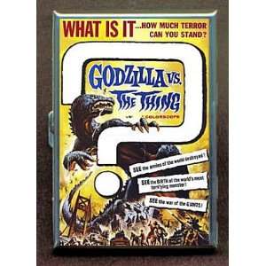  GODZILLA MOVIE POSTER ID CREDIT CARD WALLET CIGARETTE CASE 