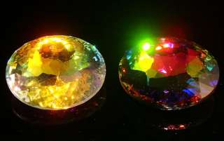 Lots 15Pcs 45mm Round Crystal Glass Beads Pendants  