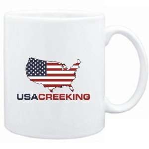 Mug White  USA Creeking / MAP  Sports:  Sports & Outdoors