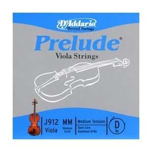  Daddario J912MM Prelude Viola D String (15 and 16 Size 
