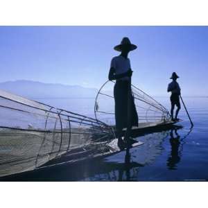  Intha Fishermen, Inle Lake, Shan State, Myanmar (Burma 