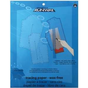 Project Runway Tracing Paper 7 Inch X20 Inch 4/Pkg