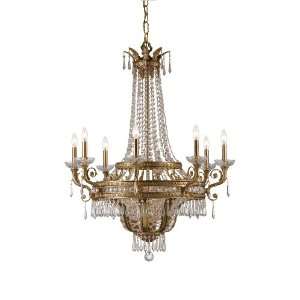  Crystorama Lighting Group 5158 AG CL MWP Aged Brass Regal 