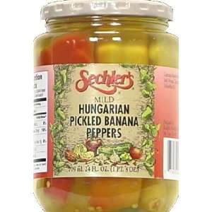 Sechlers Mild Hungarian Peppers Whole Grocery & Gourmet Food