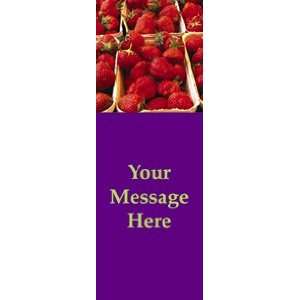    30 x 60 in. Seasonal Banner Strawberry Jam