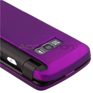 For LG enV Touch VX11000 New Purple Hard Snap On Skin Case Cover 