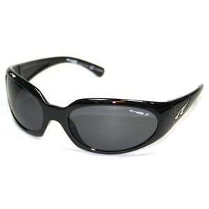  Arnette Sunglasses ABSTRACTO SHINY BLACK Sports 